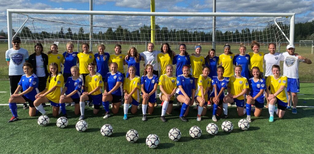 Fairbanks Soccer Club Women's Team 2022